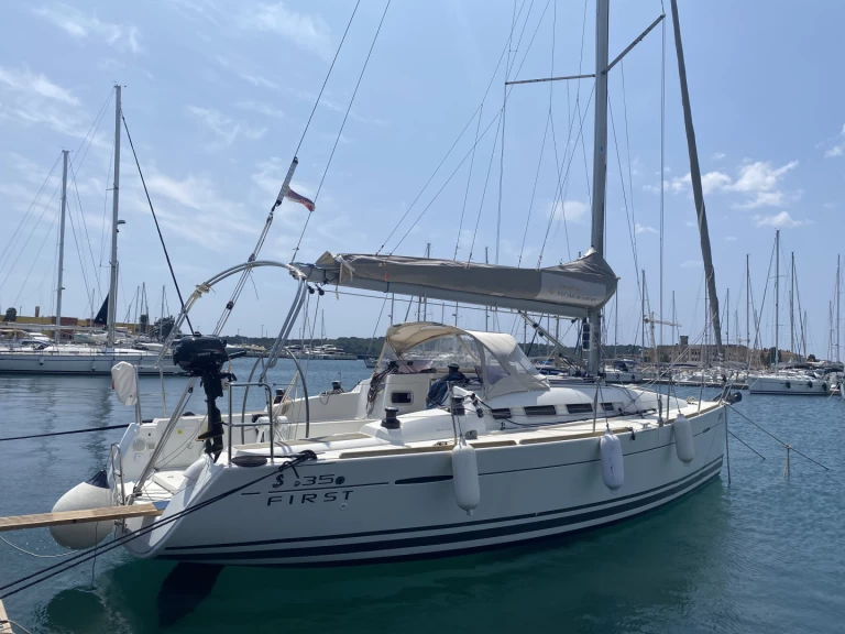 Bénéteau First 35 charter bareboat or captained in  Pula
