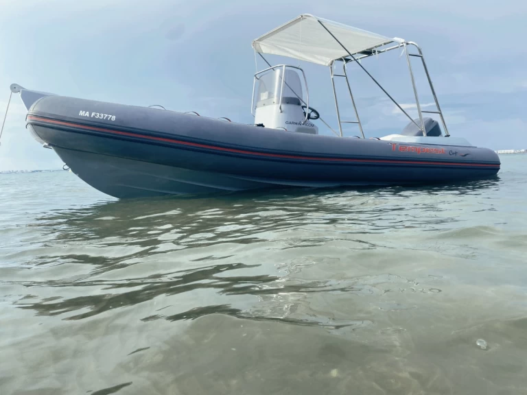 Bareboat Rental RIB Capelli with a boat licence