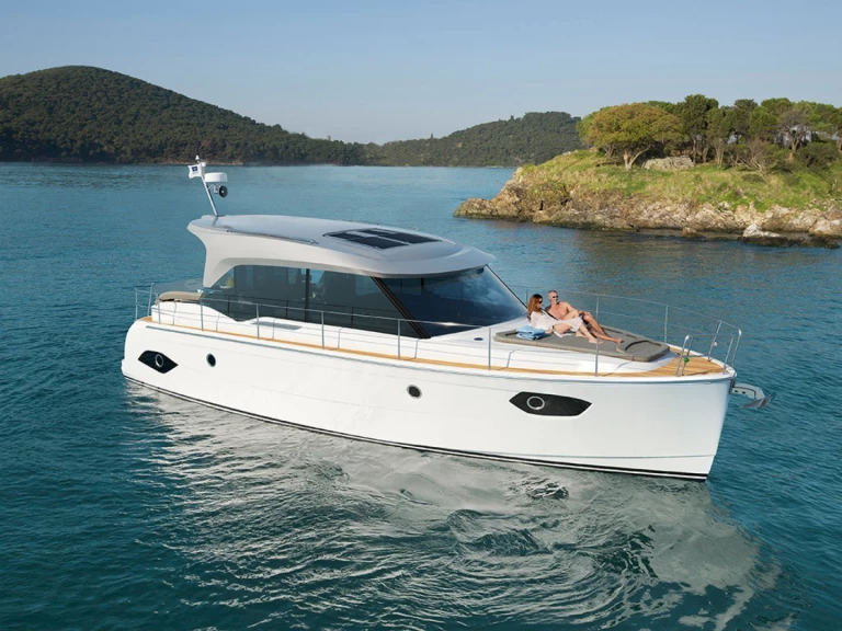 Bavaria E40 Sedan charter bareboat or captained in  Rheinsberg