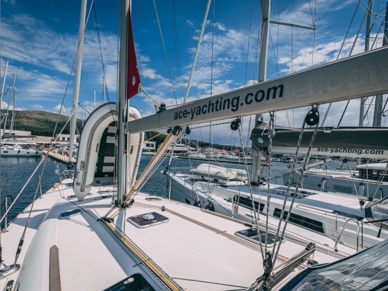 Jeanneau Sun Odyssey 49i charter bareboat or captained in  Seget Donji