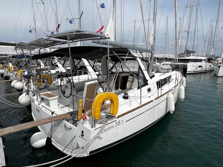 Bénéteau Oceanis 38.1 charter bareboat or captained in  Sukošan