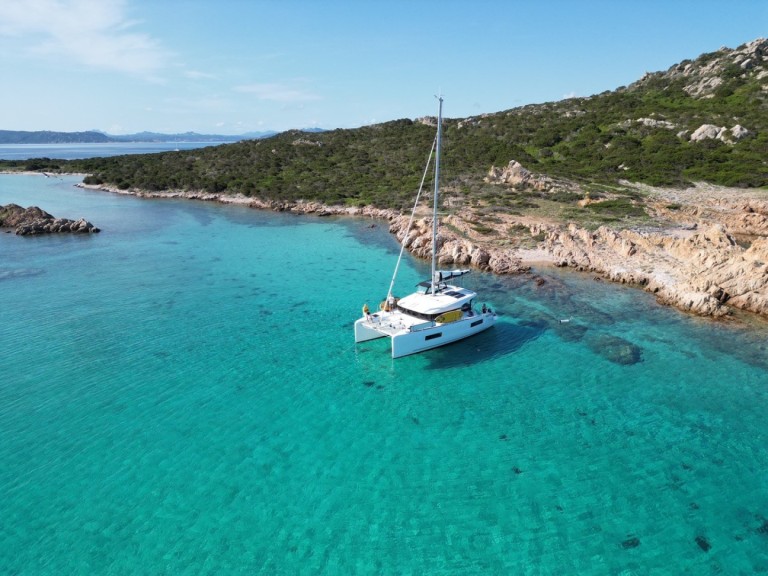 Lagoon Lagoon 40 charter bareboat or captained in  Cugnana Verde