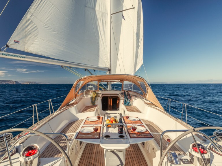 Jeanneau Sun Odyssey 54 DS charter bareboat or captained in  Perigiali