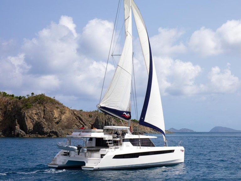 Bareboat Rental Catamaran Leopard with a boat licence