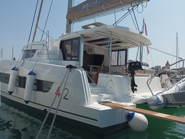 Bali Catamarans Bali 4.2 charter bareboat or skippered in  Pirovac