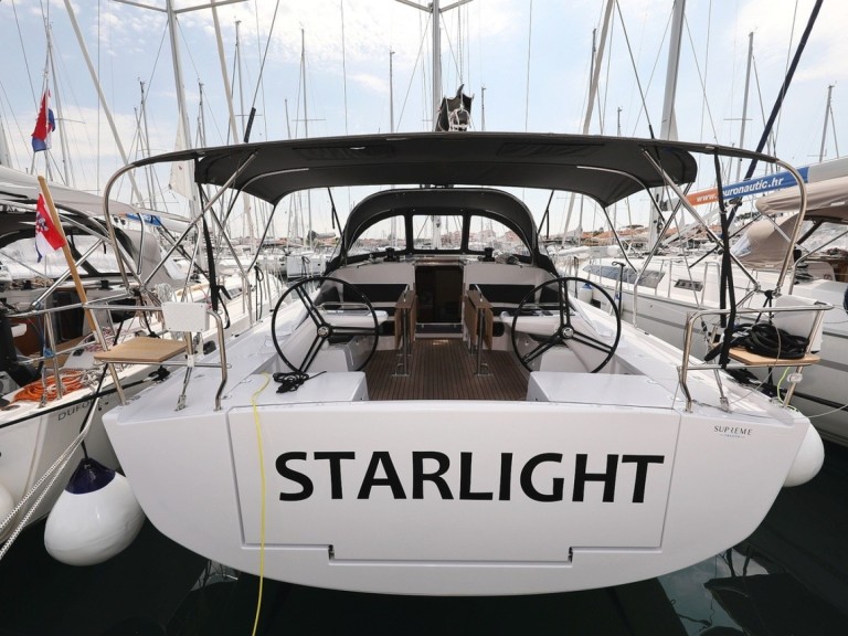 Elan Impression 43 charter bareboat or skippered in  Biograd na Moru