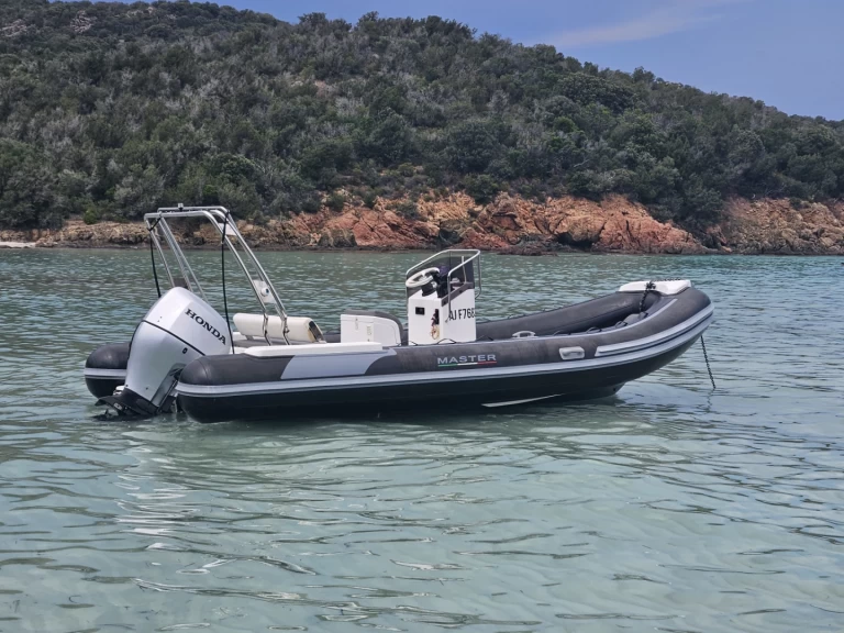 Bareboat Rental RIB Mastersas with a boat licence