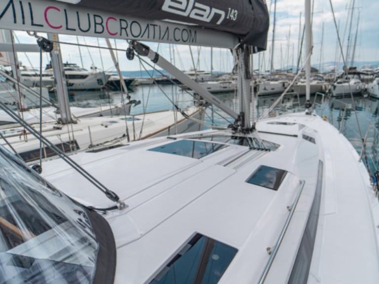 Elan Impression 45 charter bareboat or captained in  Kaštela