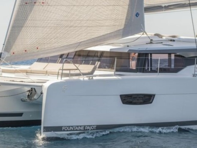 Fountaine Pajot Astrea 42 charter bareboat or skippered in  Marina Frapa