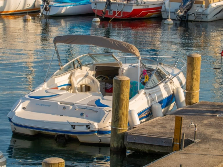 Motorboat rental with or without captain Stingray Geneva (District)