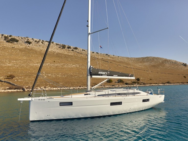 Bareboat Rental Sailboat Elan with a boat licence