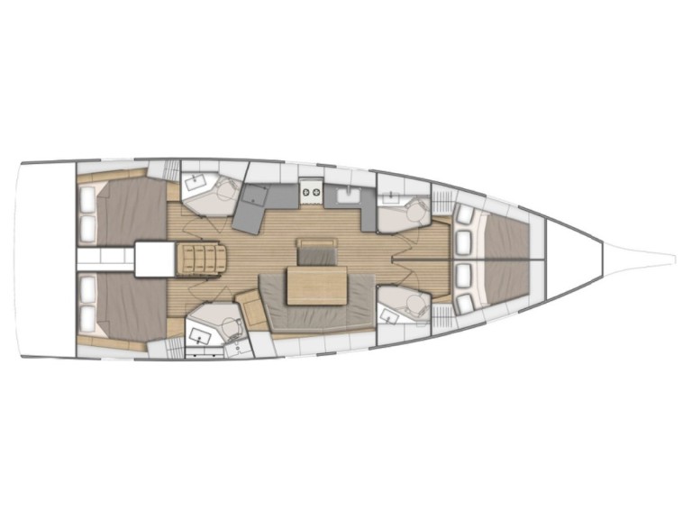 Bénéteau Oceanis 46.1 charter bareboat or captained in  Olbia