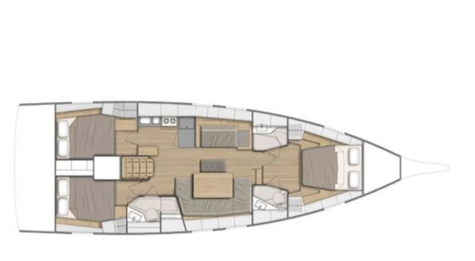 Boat rental Bénéteau Oceanis 46.1 in Le Marin on Samboat