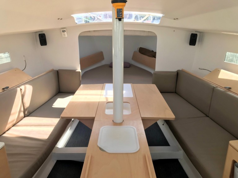 Bareboat Rental Sailboat Pogo Structures with a boat licence