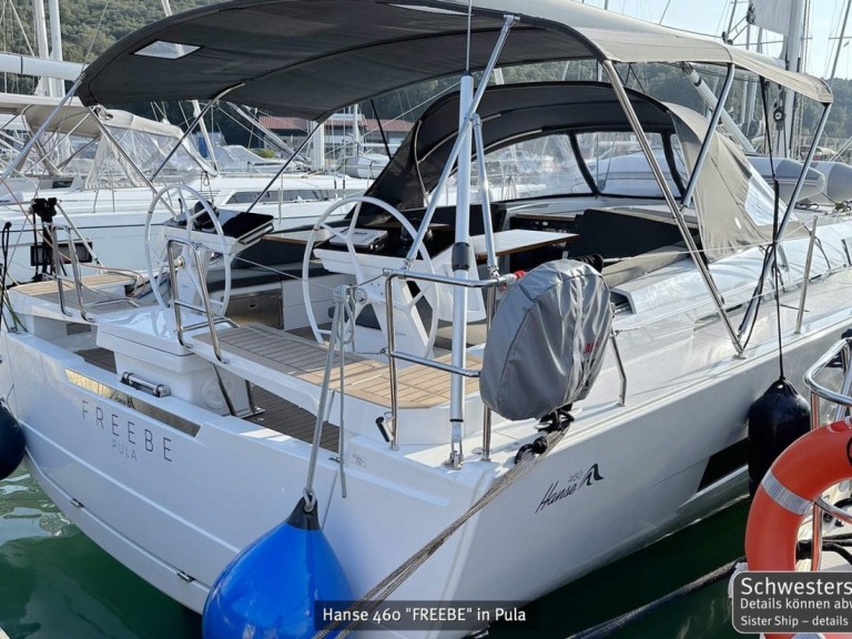 Sailboat rental in Biograd na Moru - Hanse Hanse 460