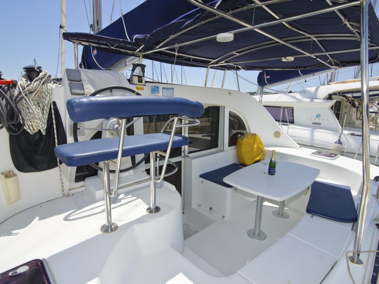 Bareboat Rental Catamaran Lagoon with a boat licence