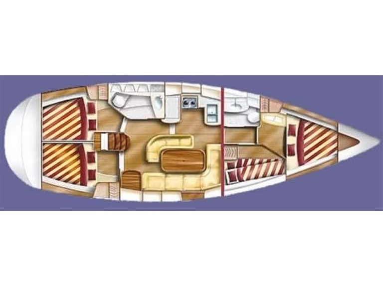 Yacht charter Betina cheap Gibsea 43