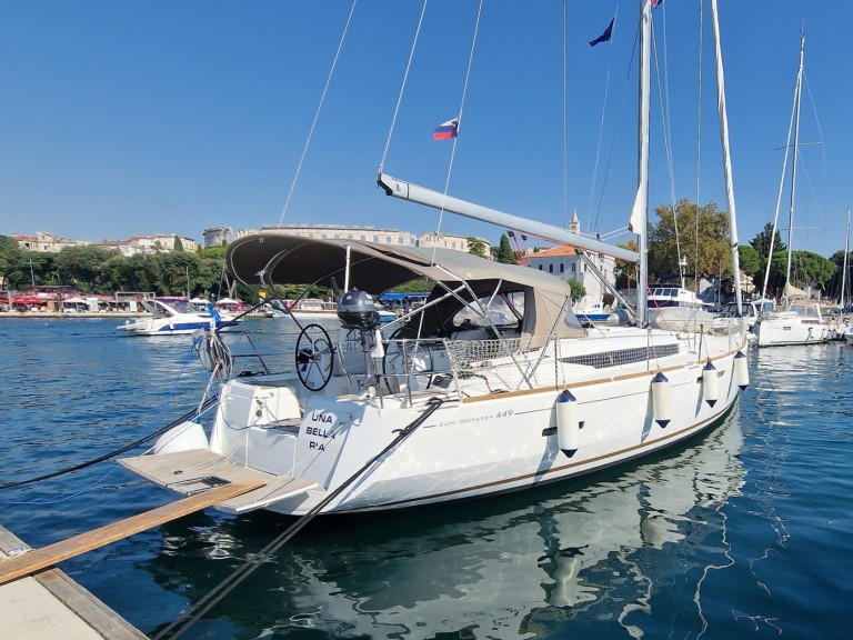 Sailboat rental in Biograd na Moru - Jeanneau Sun Odyssey 449