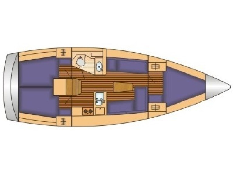 Bavaria Cruiser 37 in Saltsjö Pir Marina on SamBoat