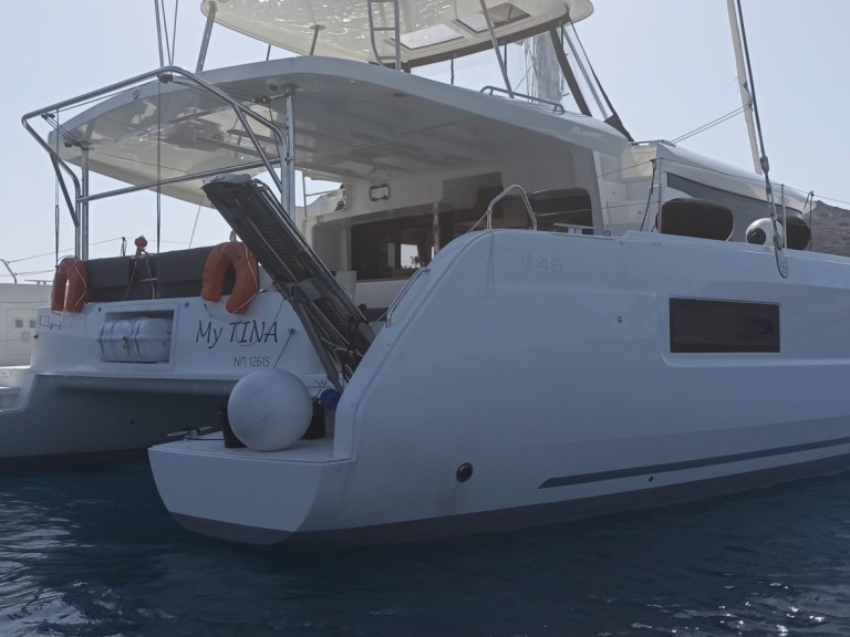 Lagoon Lagoon 46 charter bareboat or captained in  Gouvia