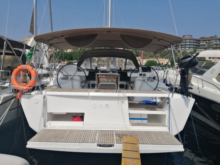 Dufour Dufour 520 Grand Large charter bareboat or skippered in  Poseidon Marina