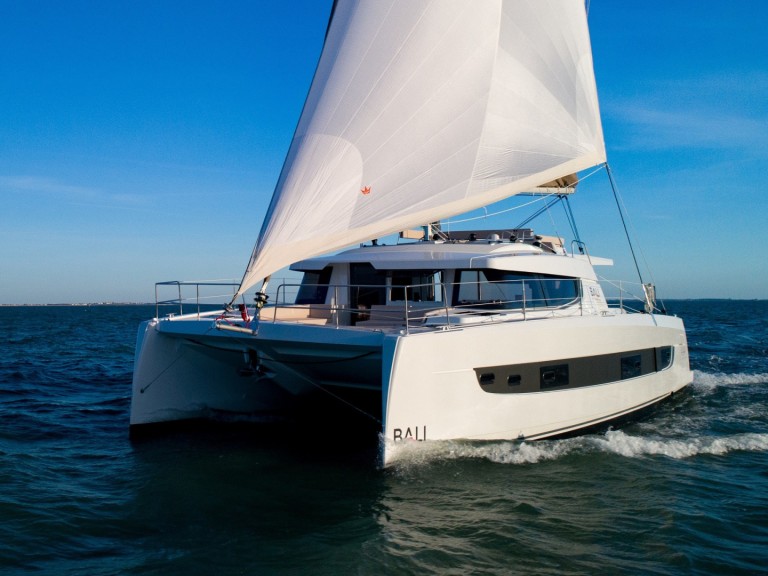 Bareboat Rental Catamaran Bali with a boat licence