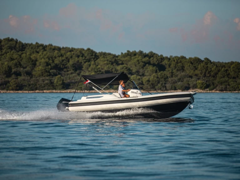 Joker Boat Joker Boat Clubman 22 Plus charter bareboat or captained in  Sukošan
