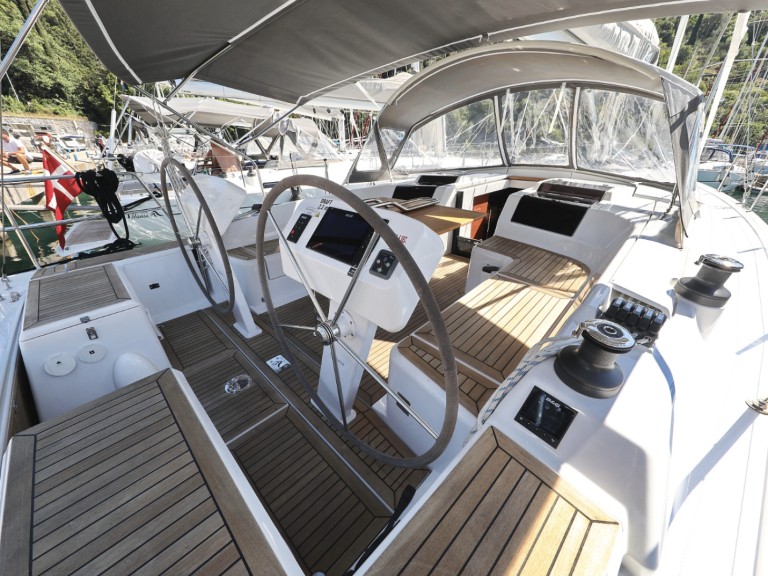 Hanse Hanse 458 charter bareboat or captained in  Kaštela