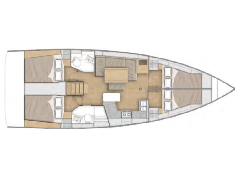 Yacht charter Olbia cheap Oceanis 40.1