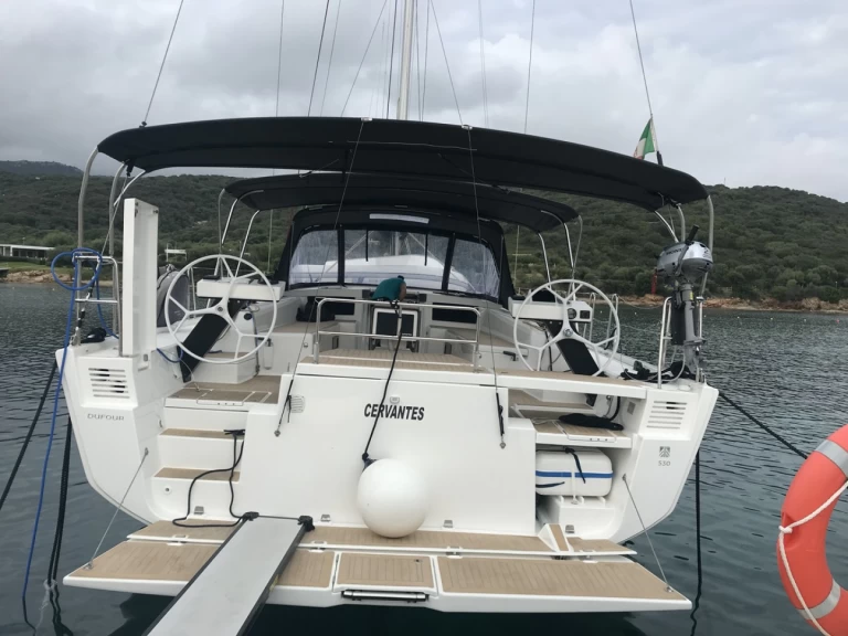 Sailboat rental in Cugnana Verde - Dufour Dufour 530