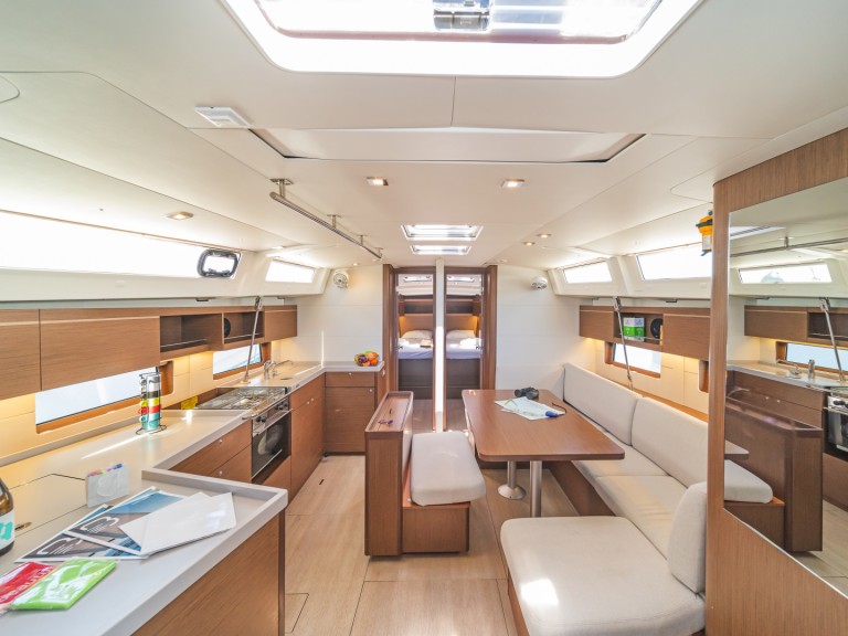 Yacht charter Gouvia cheap Oceanis 46.1