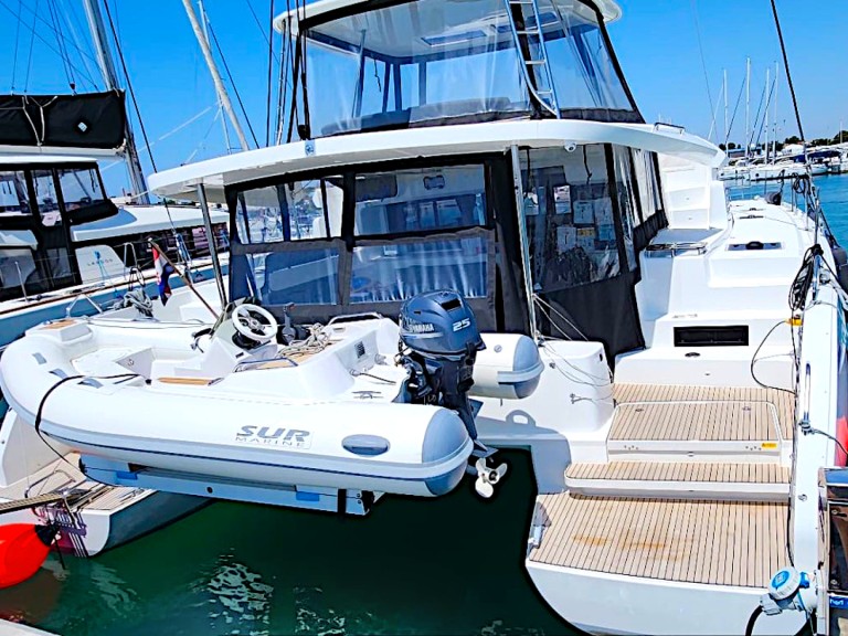 Bareboat Rental Catamaran Lagoon with a boat licence