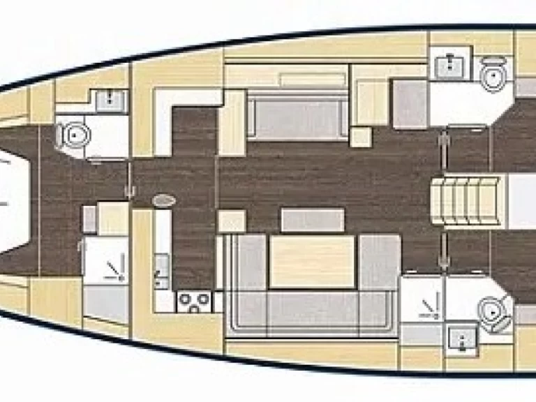Bavaria Bavaria C57 charter bareboat or captained in  Castellammare di Stabia
