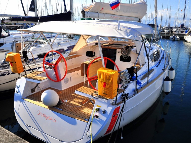 Elan Elan 354 Impression charter bareboat or captained in  Izola