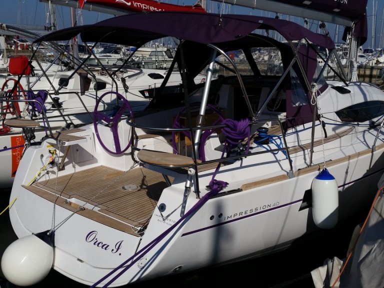 Elan Impression 40 charter bareboat or captained in  Izola