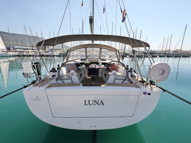 Hanse Hanse 415 charter bareboat or skippered in  Mandalina Marina