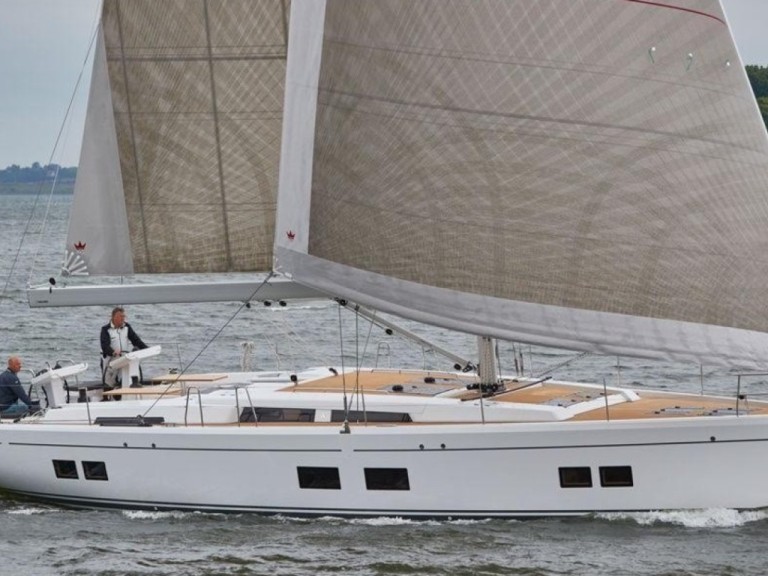 Hanse Hanse 548 charter bareboat or skippered in  Seget Donji