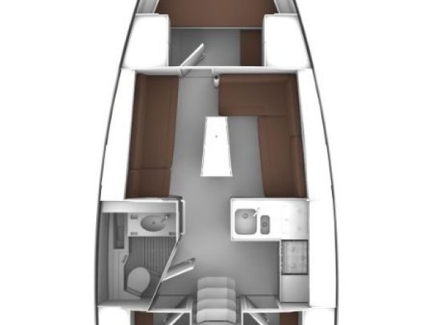 Bareboat Rental Sailboat Bavaria with a boat licence