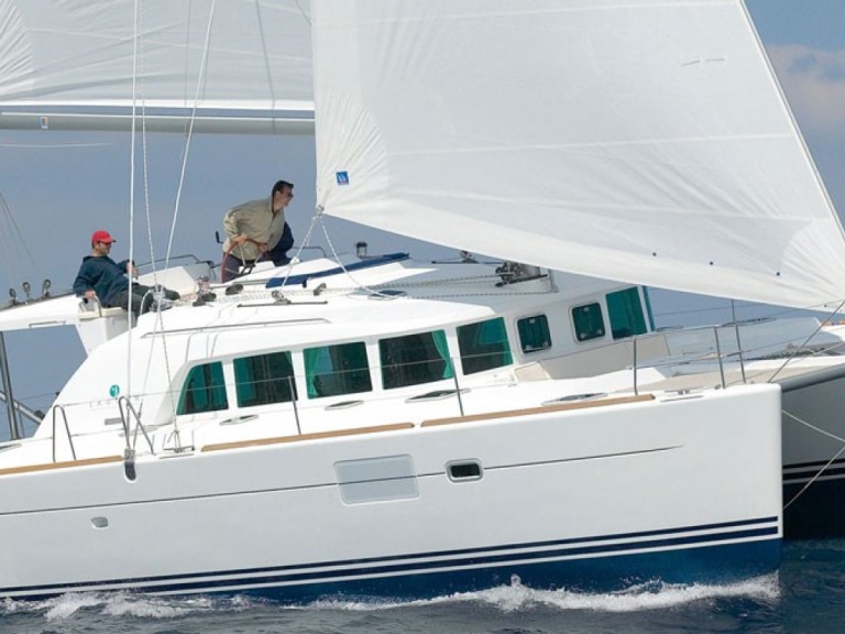 Bareboat Rental Catamaran Lagoon with a boat licence