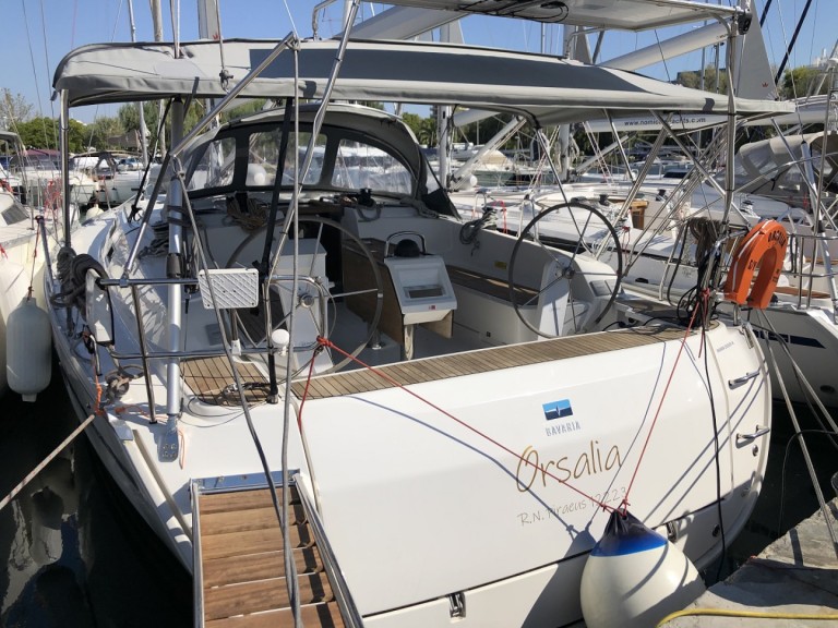 Bareboat Rental Sailboat Bavaria with a boat licence