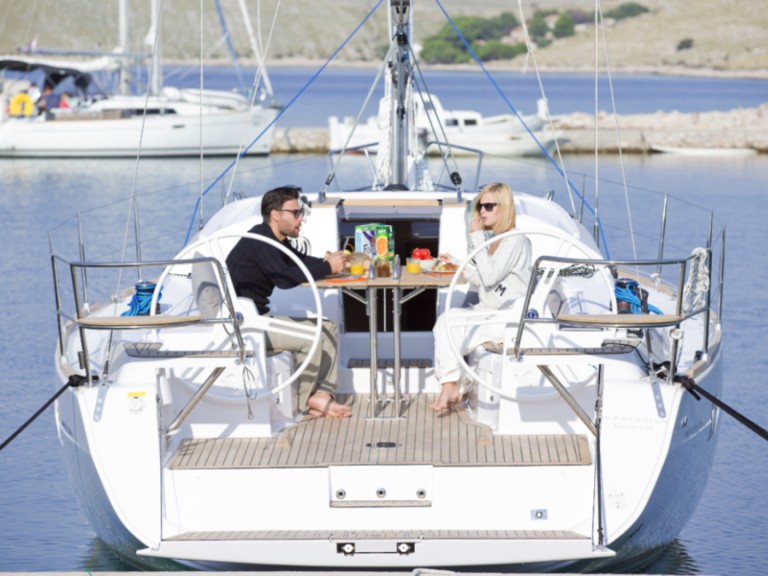 Elan Impression 40.1 charter bareboat or captained in  Pirovac