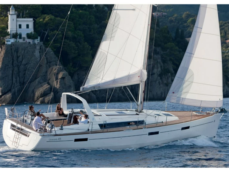 Bénéteau Oceanis 45 charter bareboat or captained in  Lefkáda