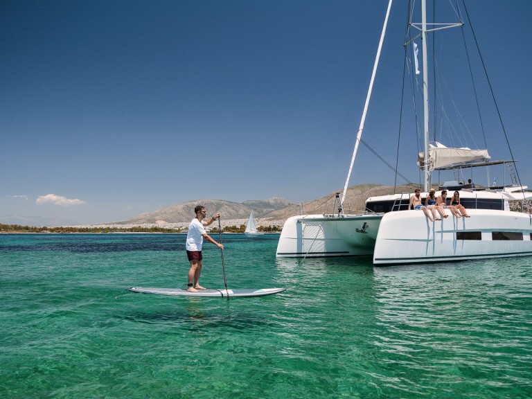 Bareboat Rental Catamaran Dufour with a boat licence