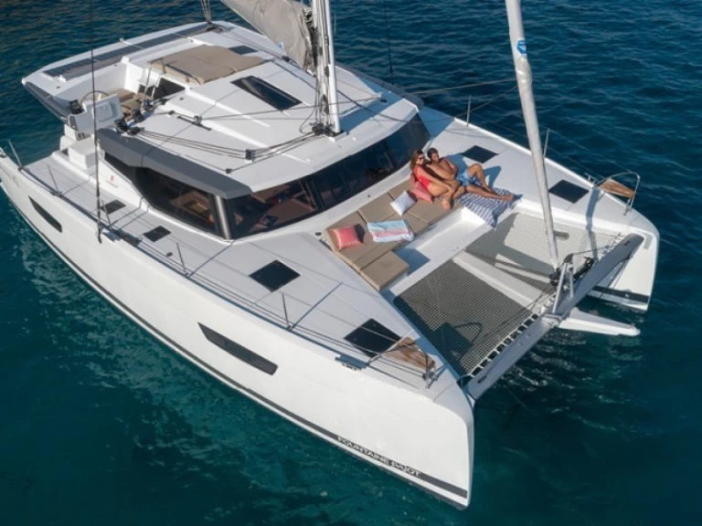 Yacht charter Anse Marcel cheap Astrea 42