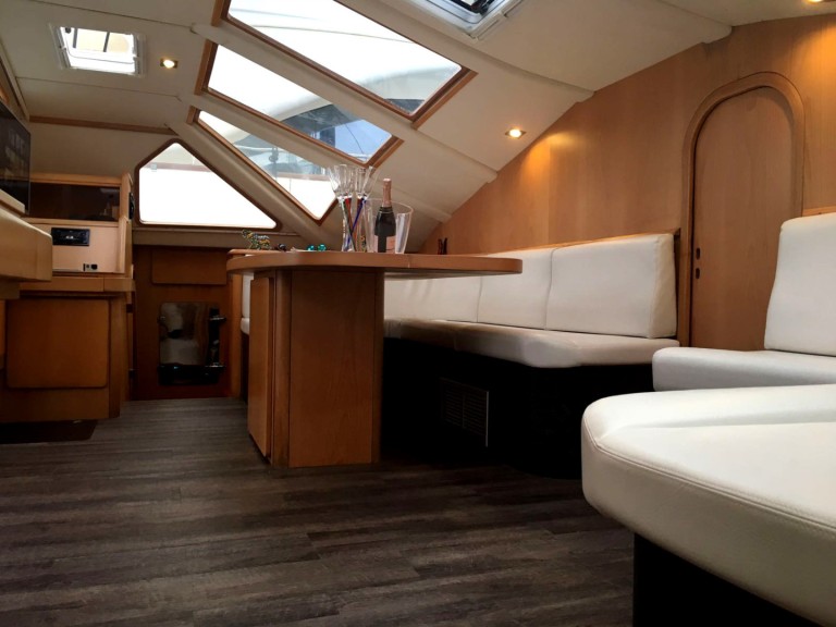 Alliaura-Marine Privilege 51 charter bareboat or captained in  Santa Eulària des Riu