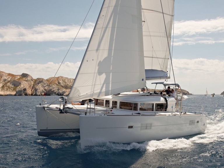 Bareboat Rental Catamaran Lagoon with a boat licence
