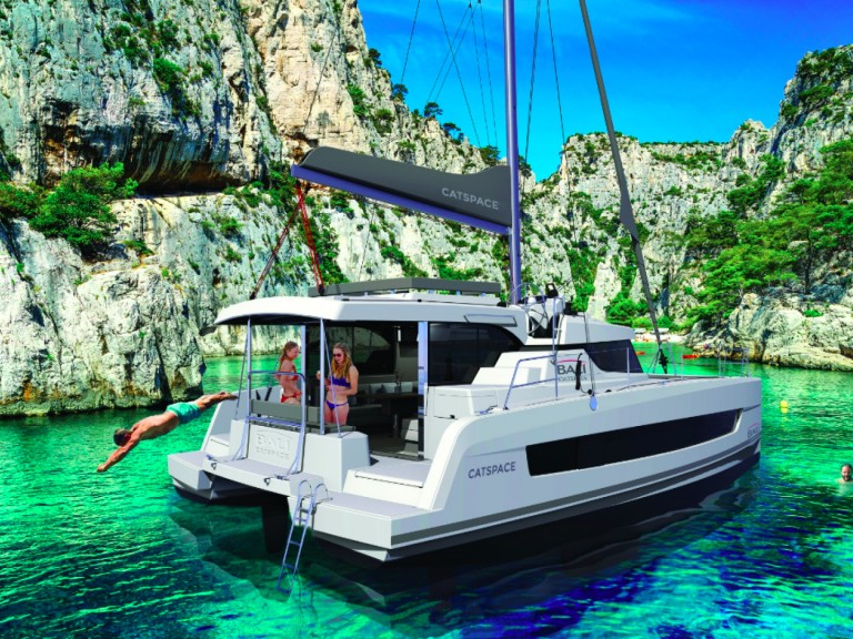 Catamaran rental with or without captain Bali Portisco