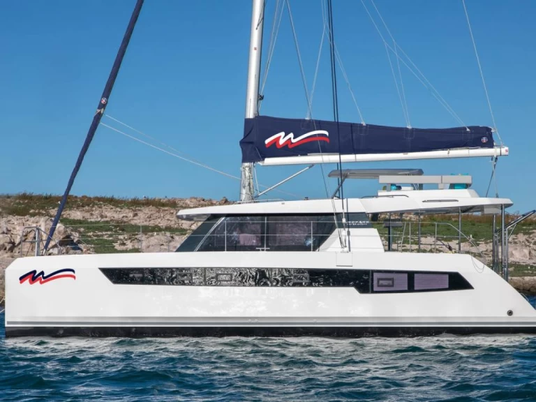 Bareboat Rental Catamaran Leopard with a boat licence