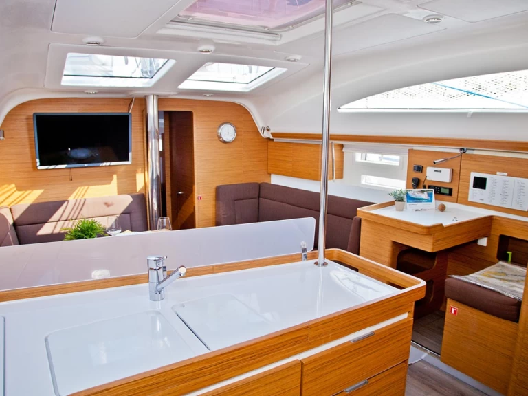 Bareboat Rental Sailboat Elan with a boat licence