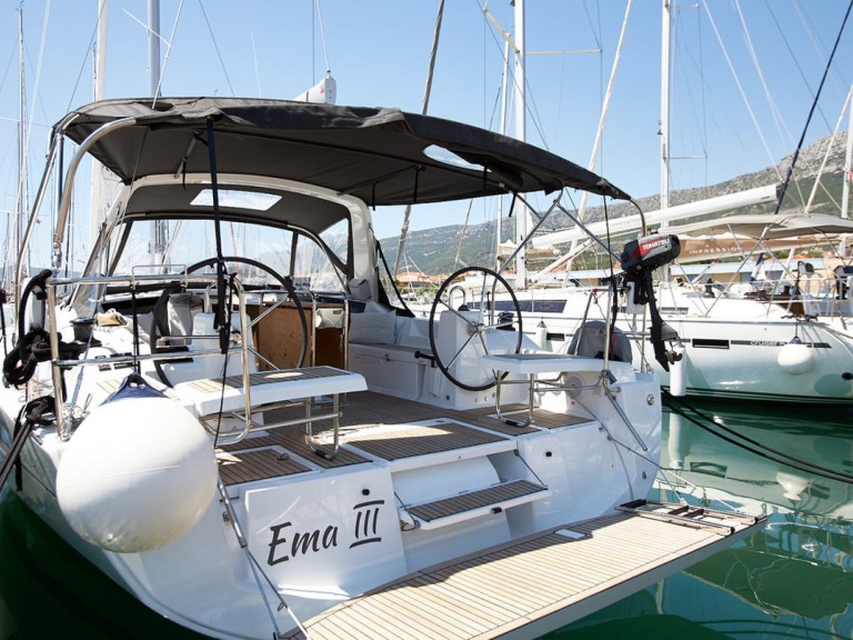 Bénéteau Oceanis 41.1 charter bareboat or skippered in  Kaštela